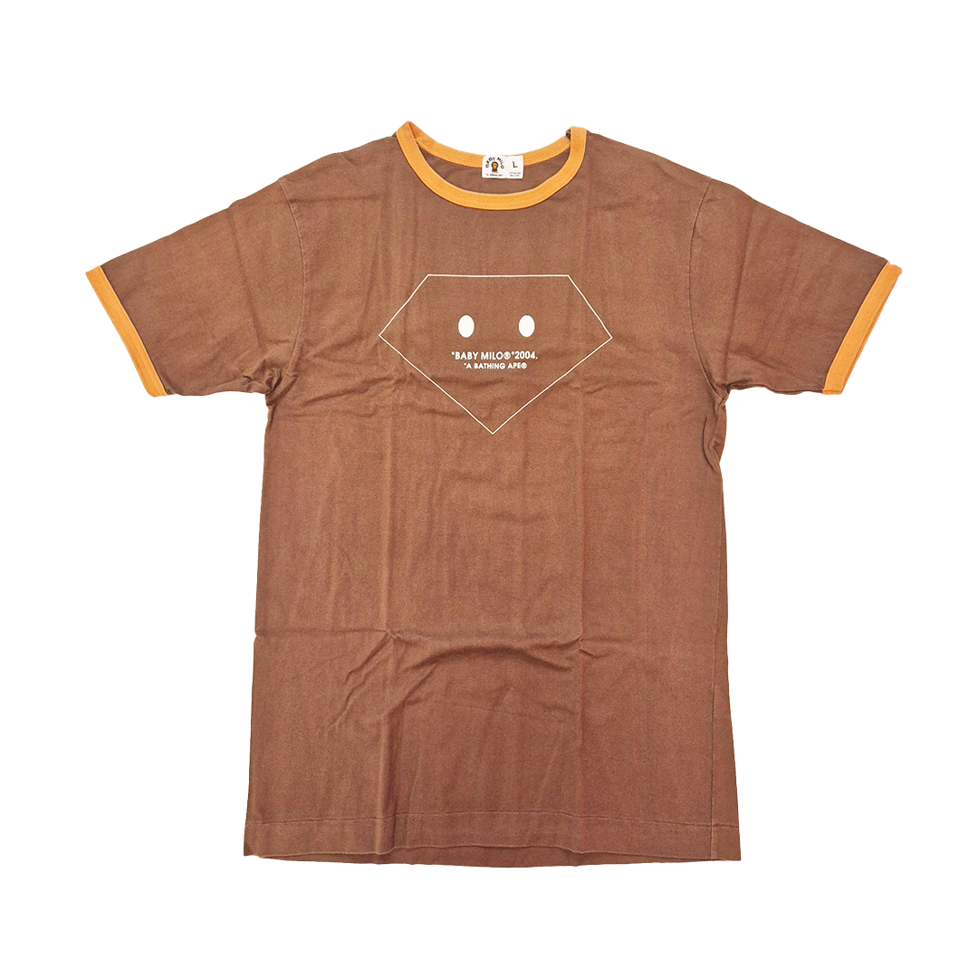 BAPE Baby Milo 2004 Brown Tee (L)