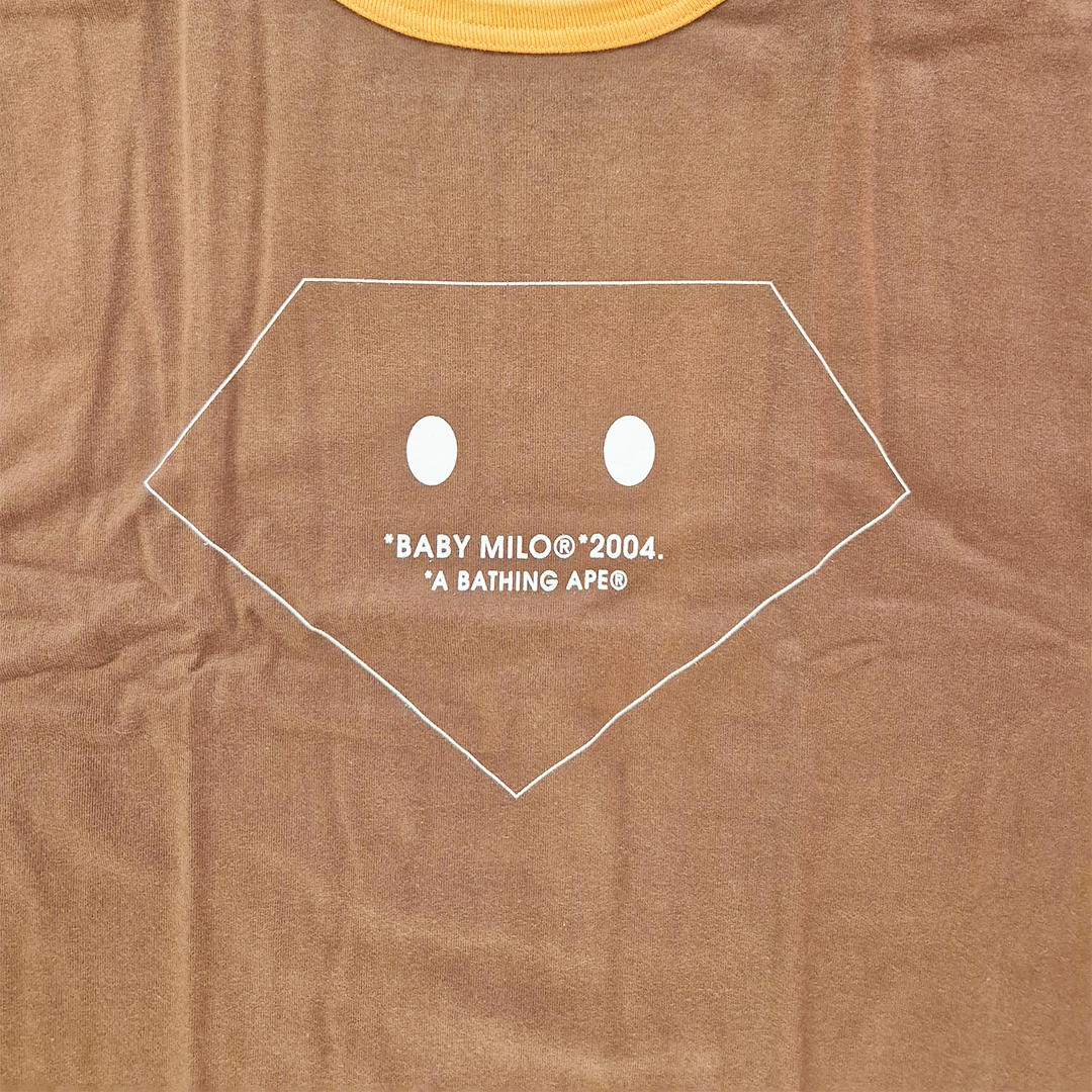 BAPE Baby Milo 2004 Brown Tee (L)