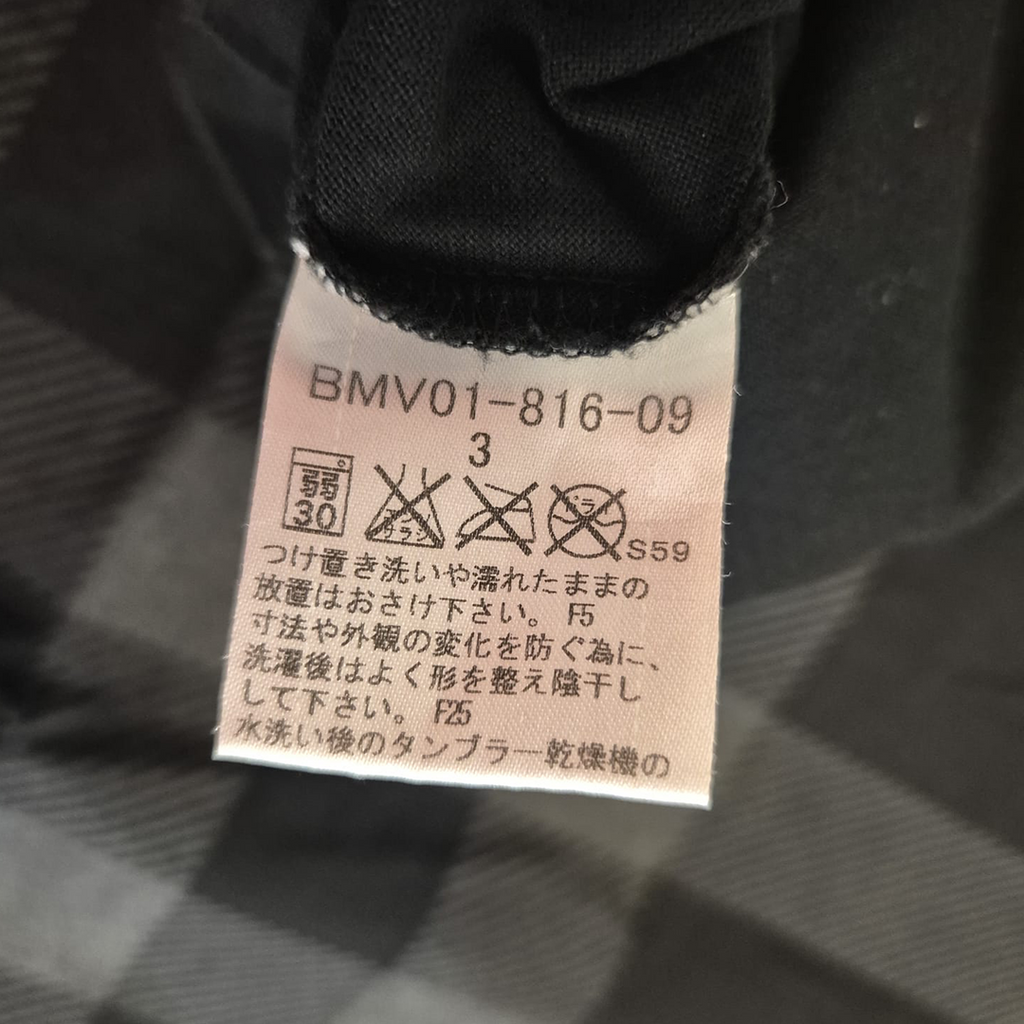 Burberry Nova Check Black Tee (3 - M)