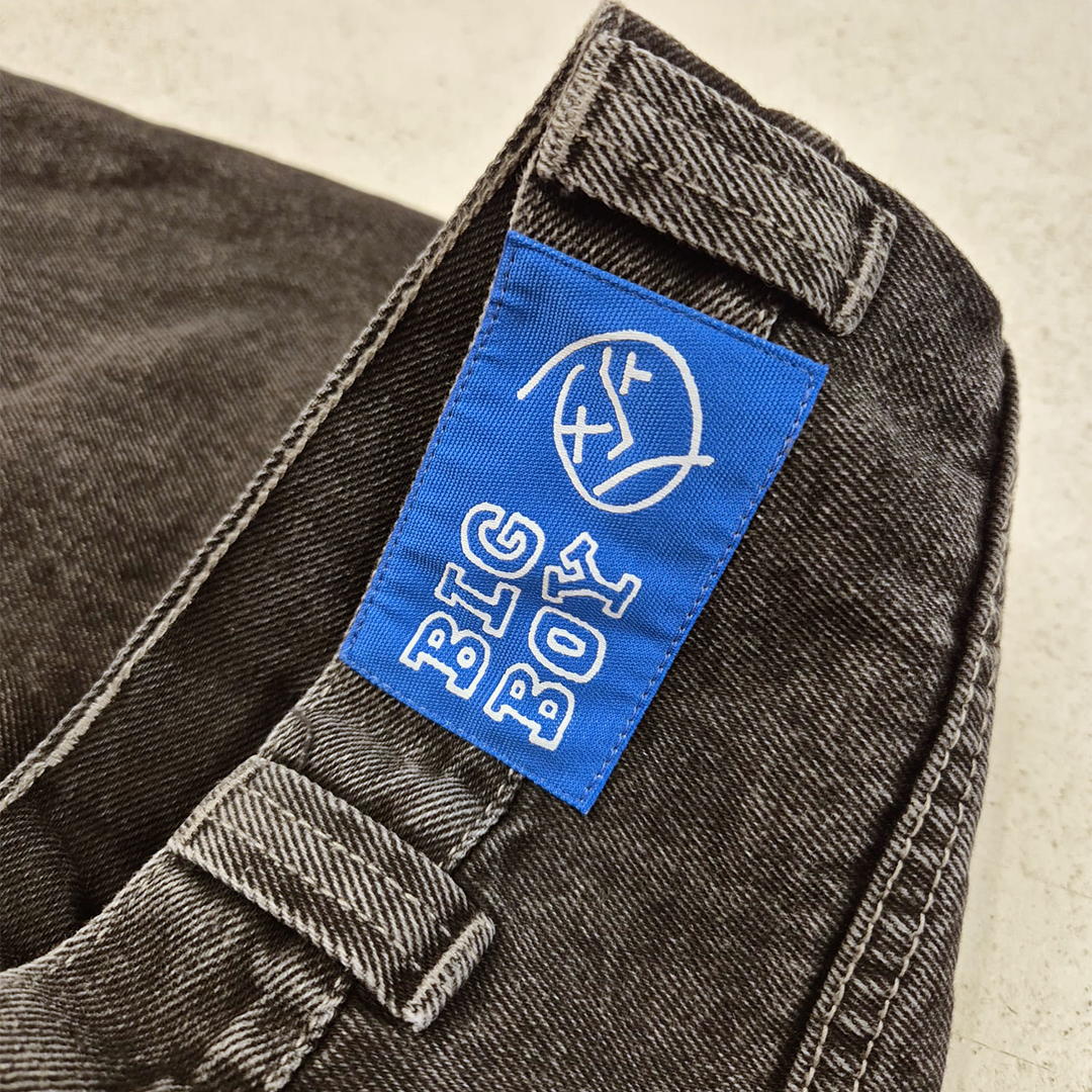 Polar Black Washed Big Boy Pants (M)