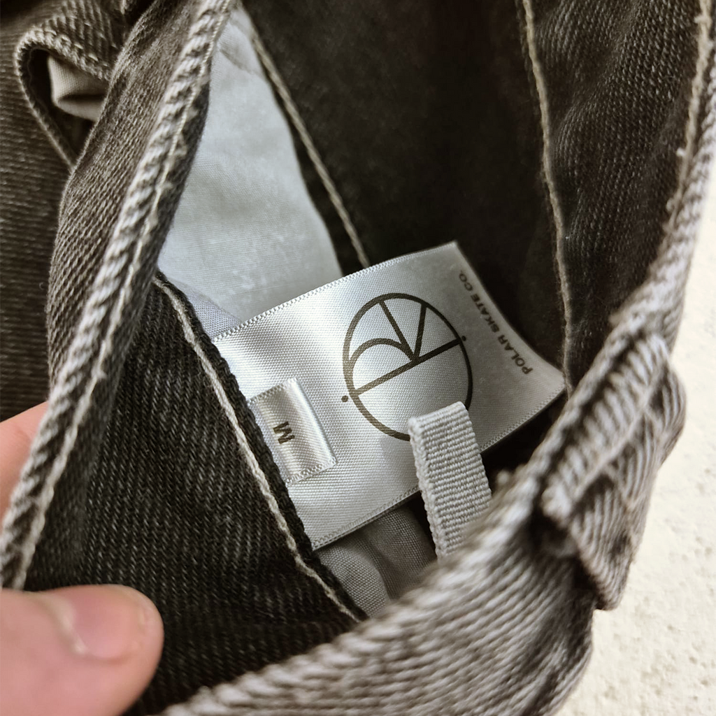 Polar Black Washed Big Boy Pants (M)