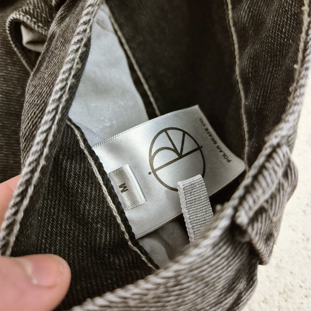 Polar Black Washed Big Boy Pants (M)