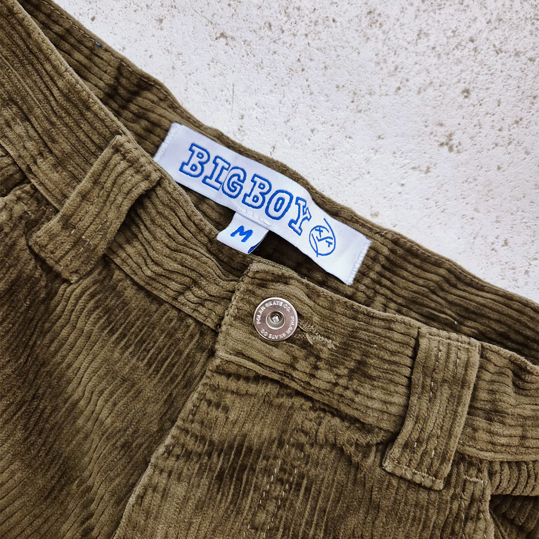 Polar Brown Corduroy Big Boy Pants (M)