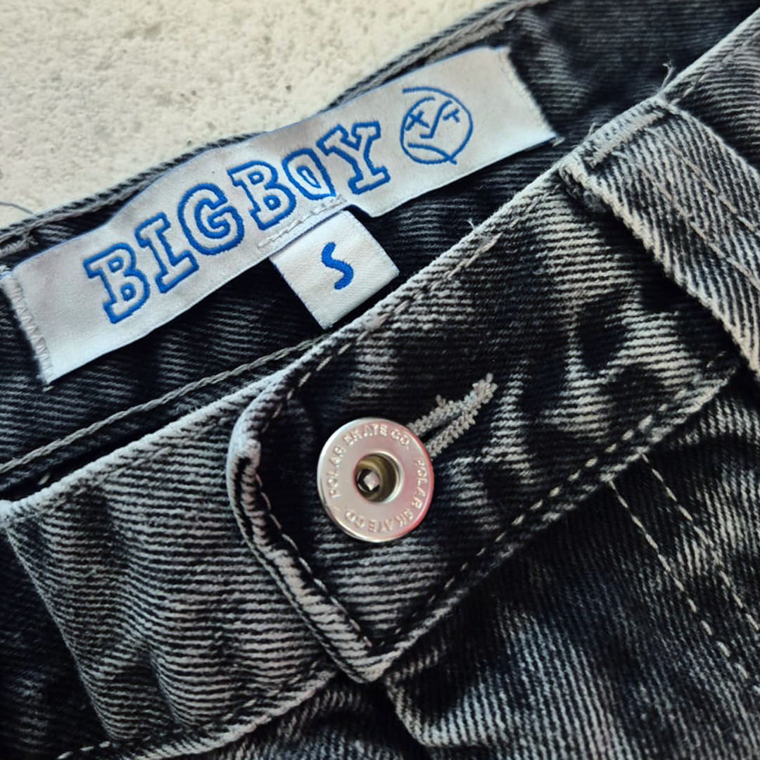 Polar Big Boy Black Pants (S)