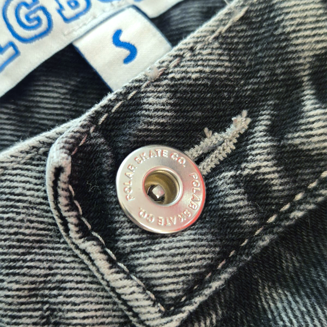 Polar Big Boy Black Pants (S)