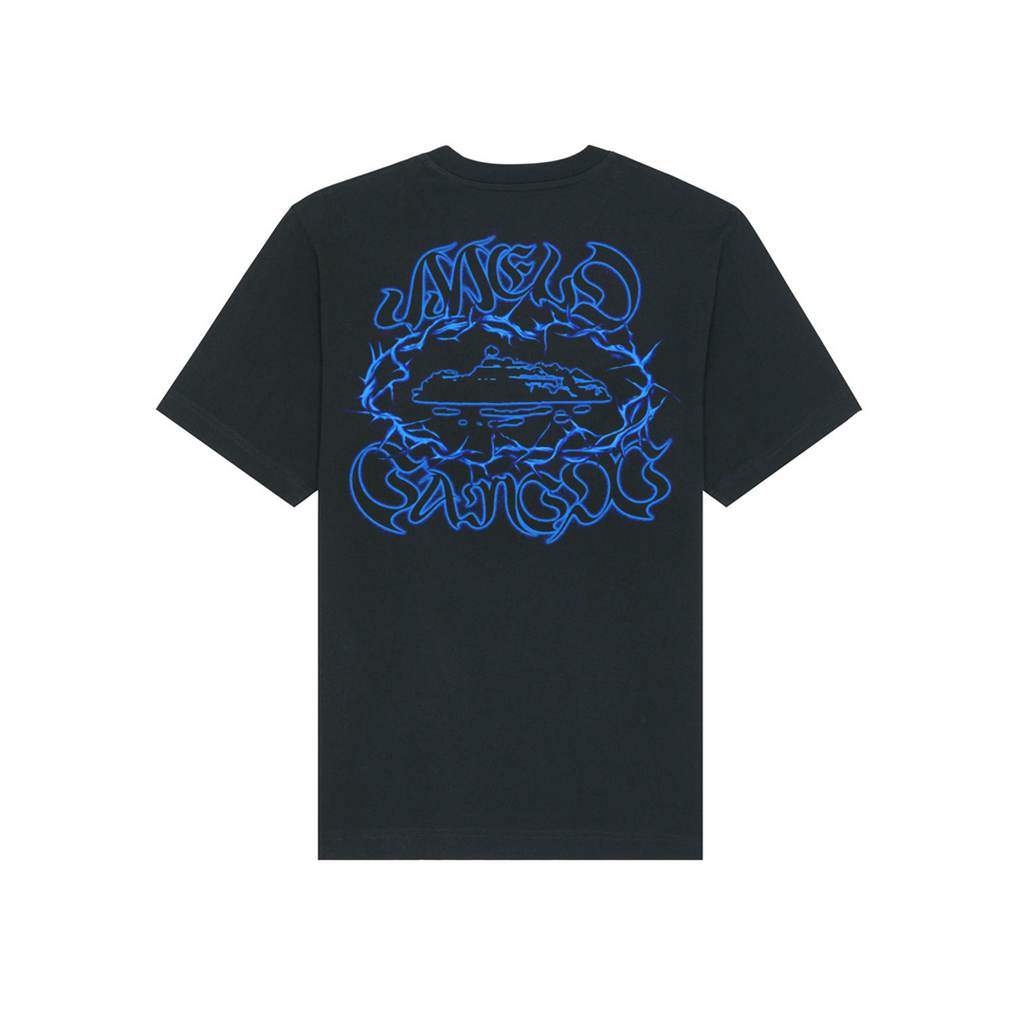 Gazo x Tiakola x Corteiz Blue Black Tee