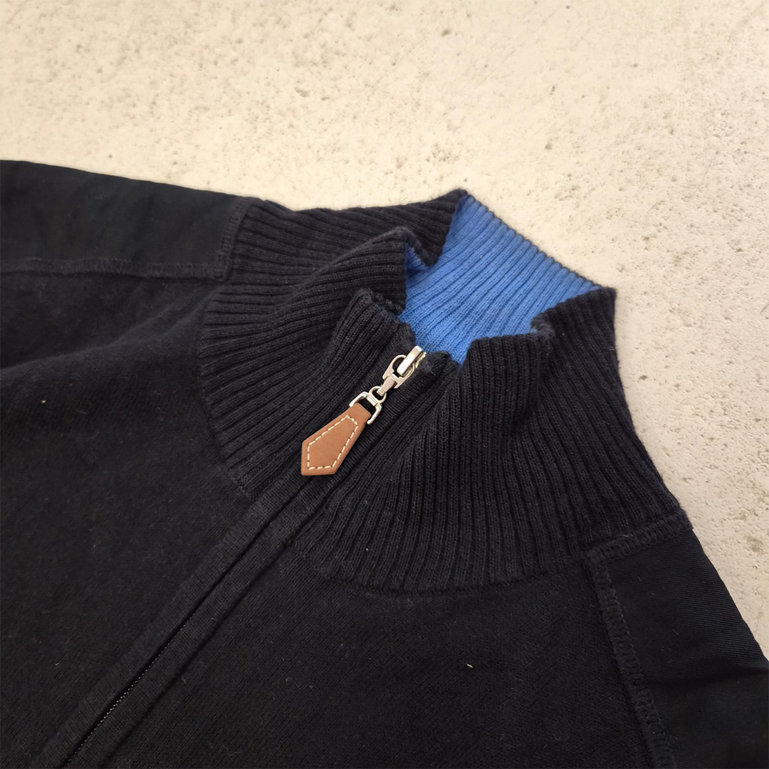 Burberry Black Label 1/4 Zip Knit Sweater (M)