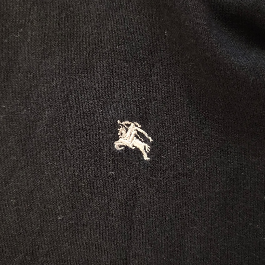 Burberry Black Label 1/4 Zip Knit Sweater (M)