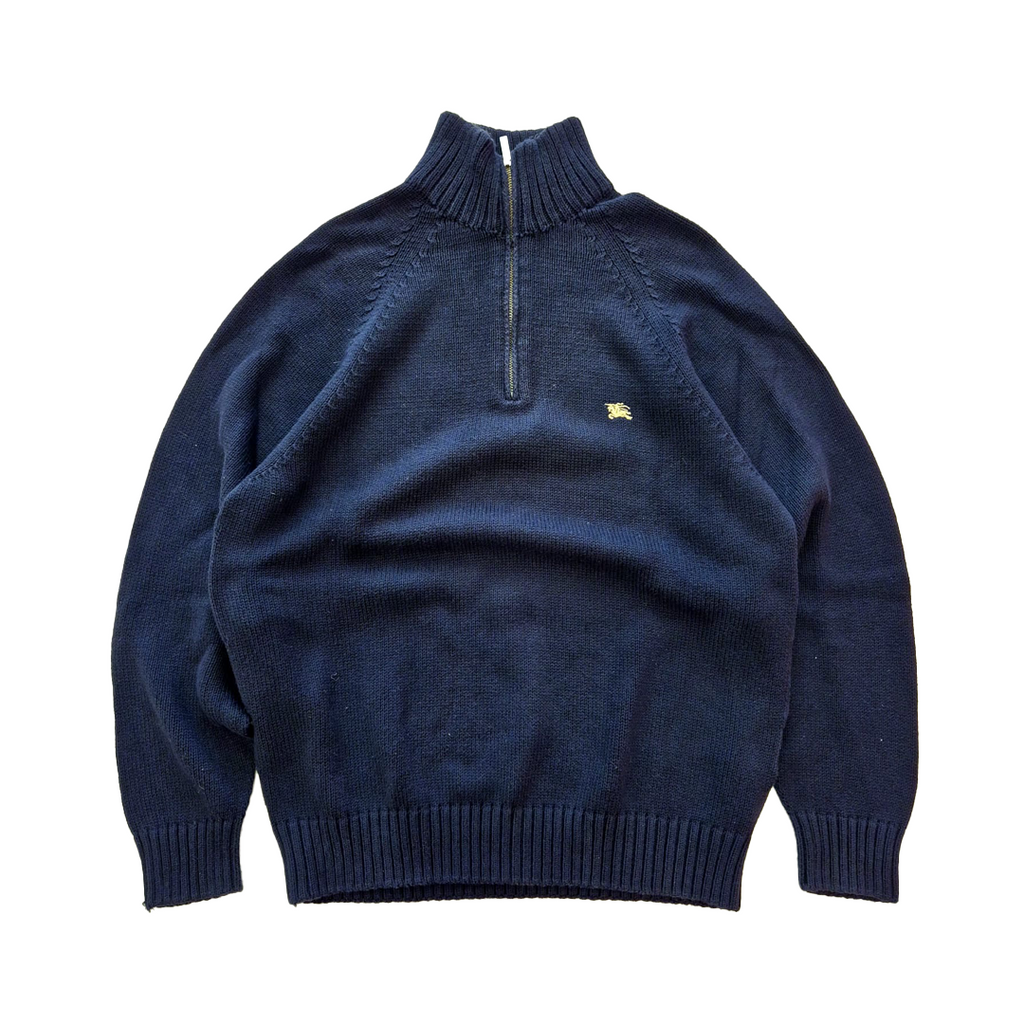 Burberry London Half-Zip Knit Sweater (4)