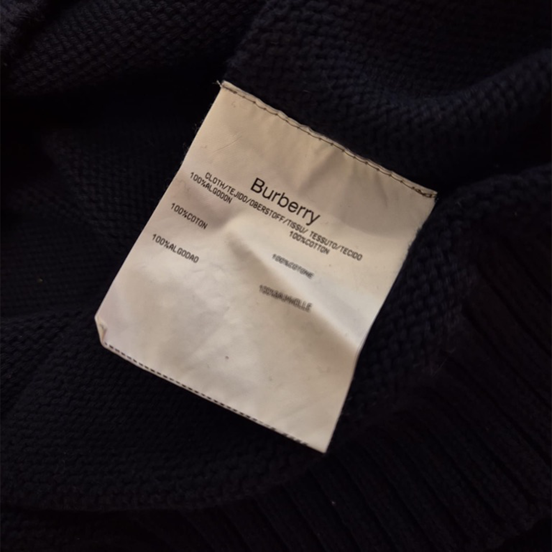 Burberry London Half-Zip Knit Sweater (4)