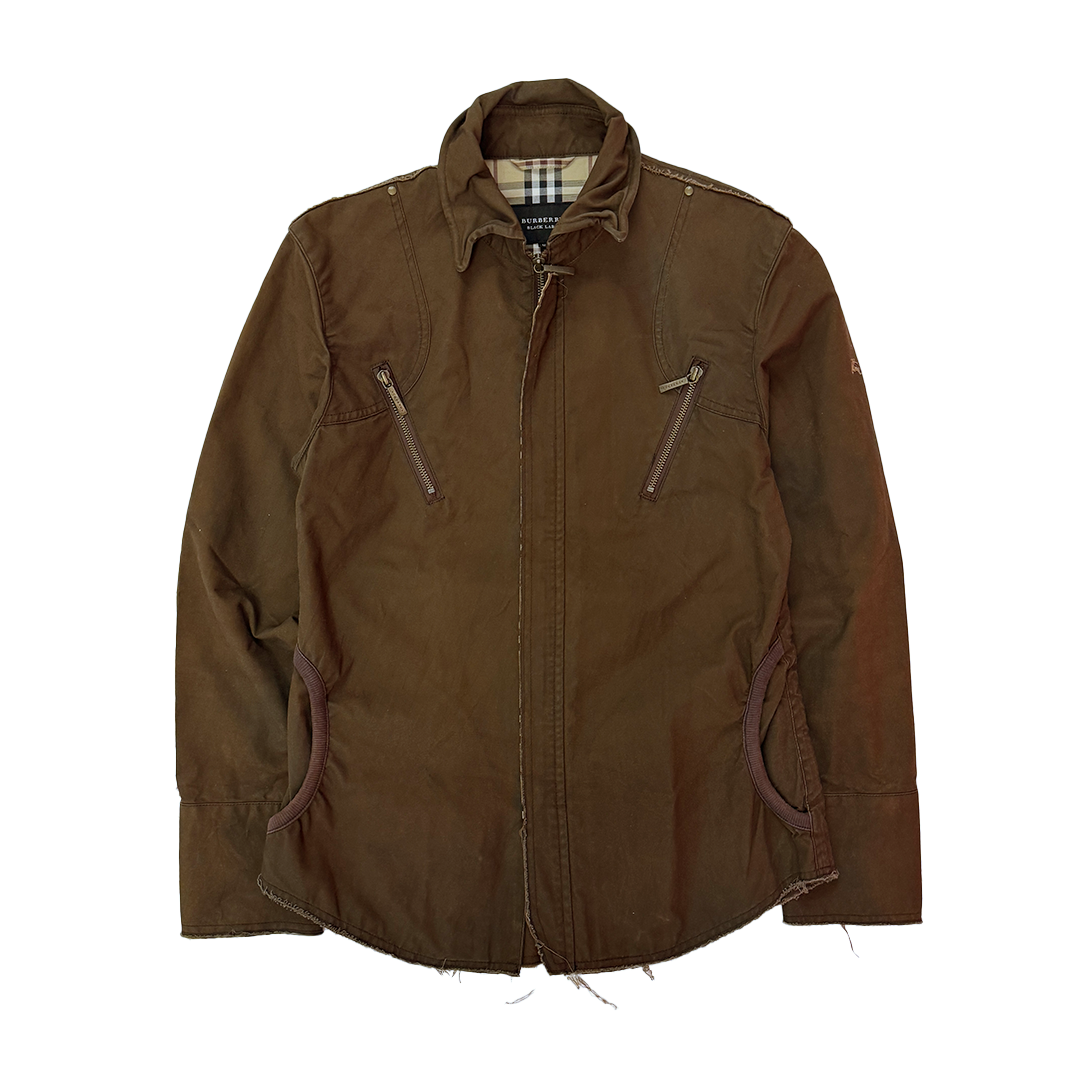 Burberry Black Label Brown Coat Jacket (M)