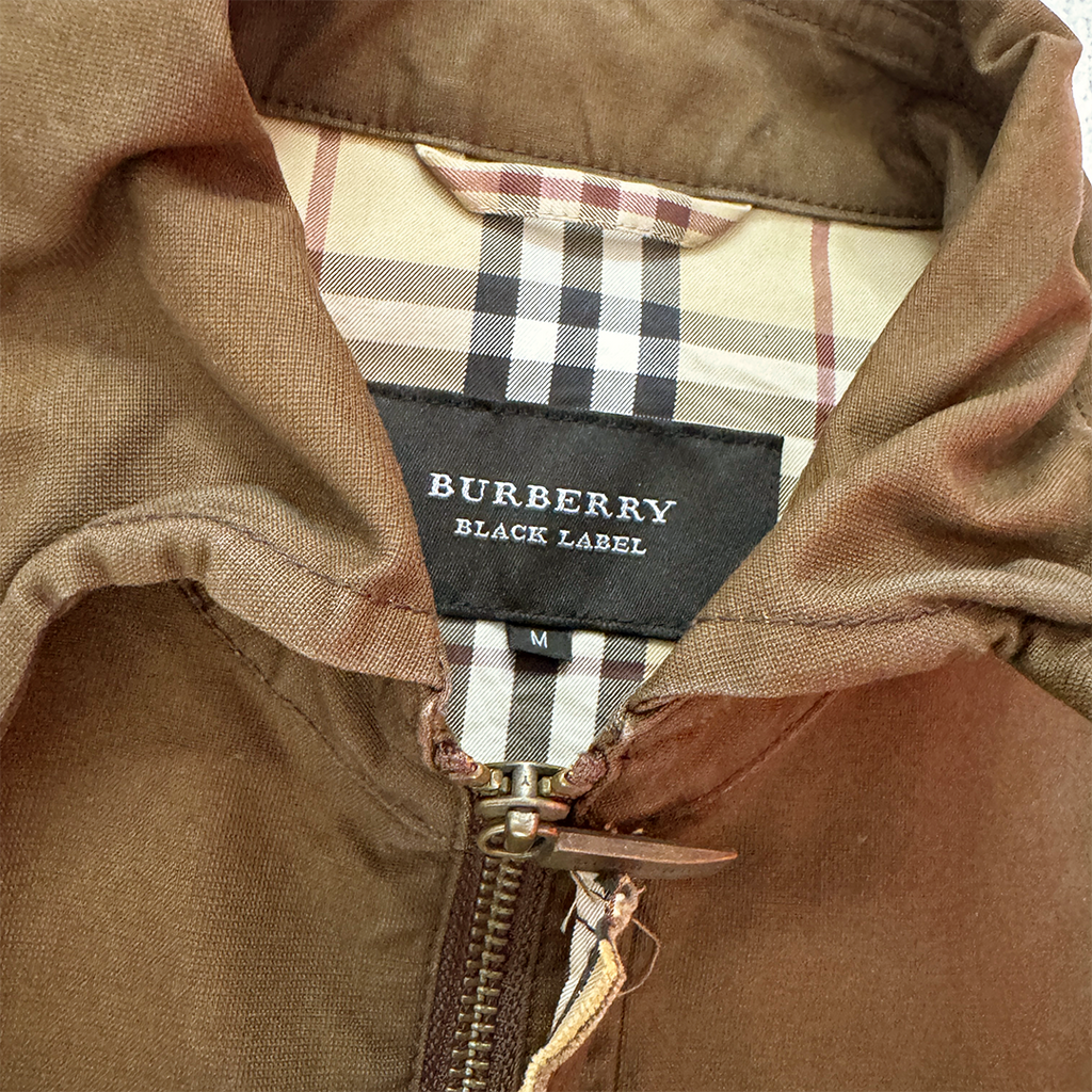 Burberry Black Label Brown Coat Jacket (M)