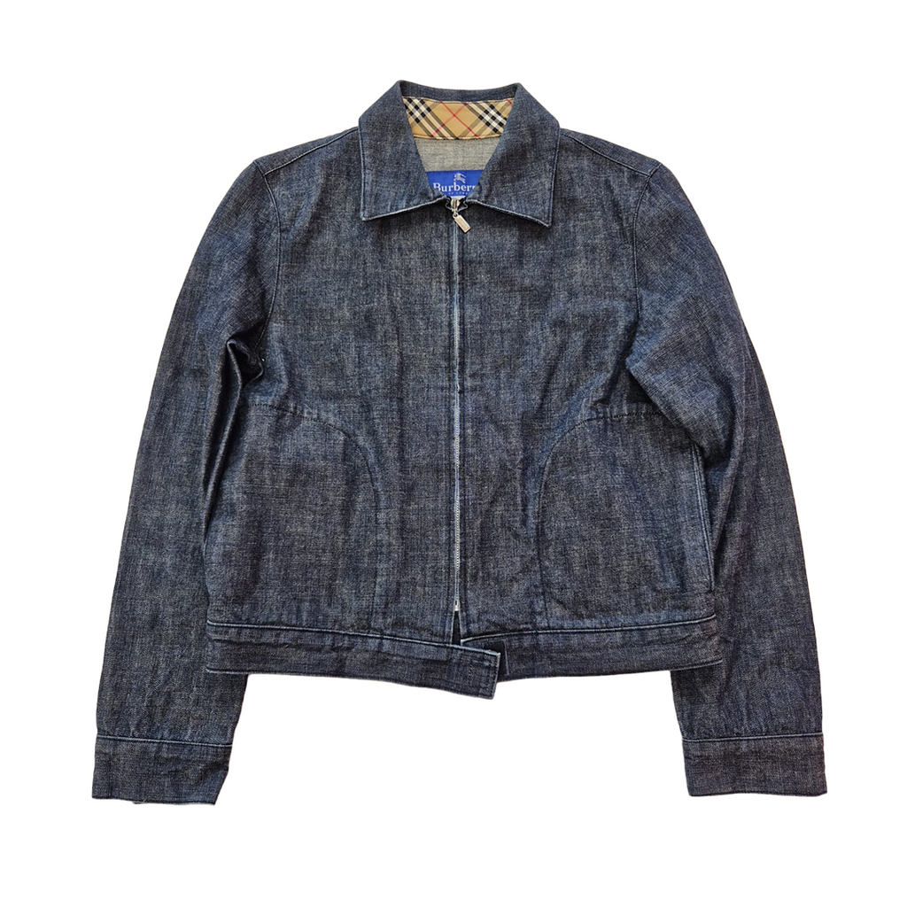 Burberry Blue Label Nova Check Denim Jacket (M)