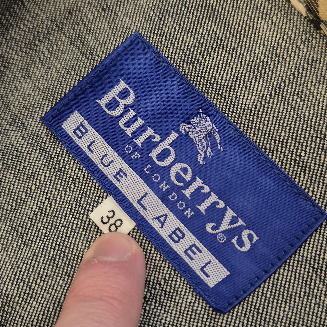 Burberry Blue Label Nova Check Denim Jacket (M)