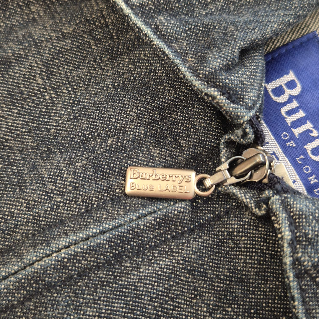 Burberry Blue Label Nova Check Denim Jacket (M)