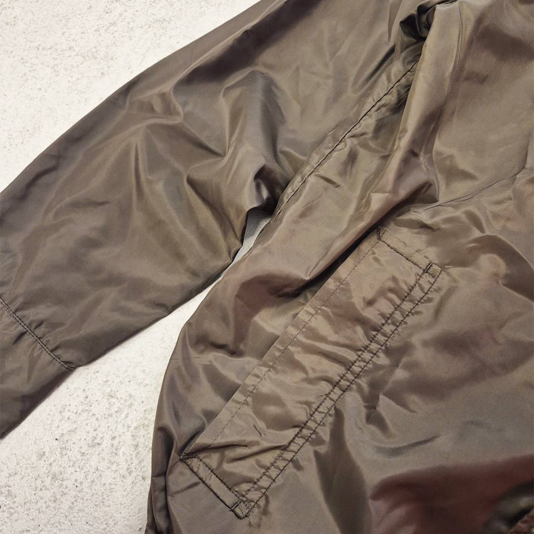 Burberry Olive Nylon Jacket (M)