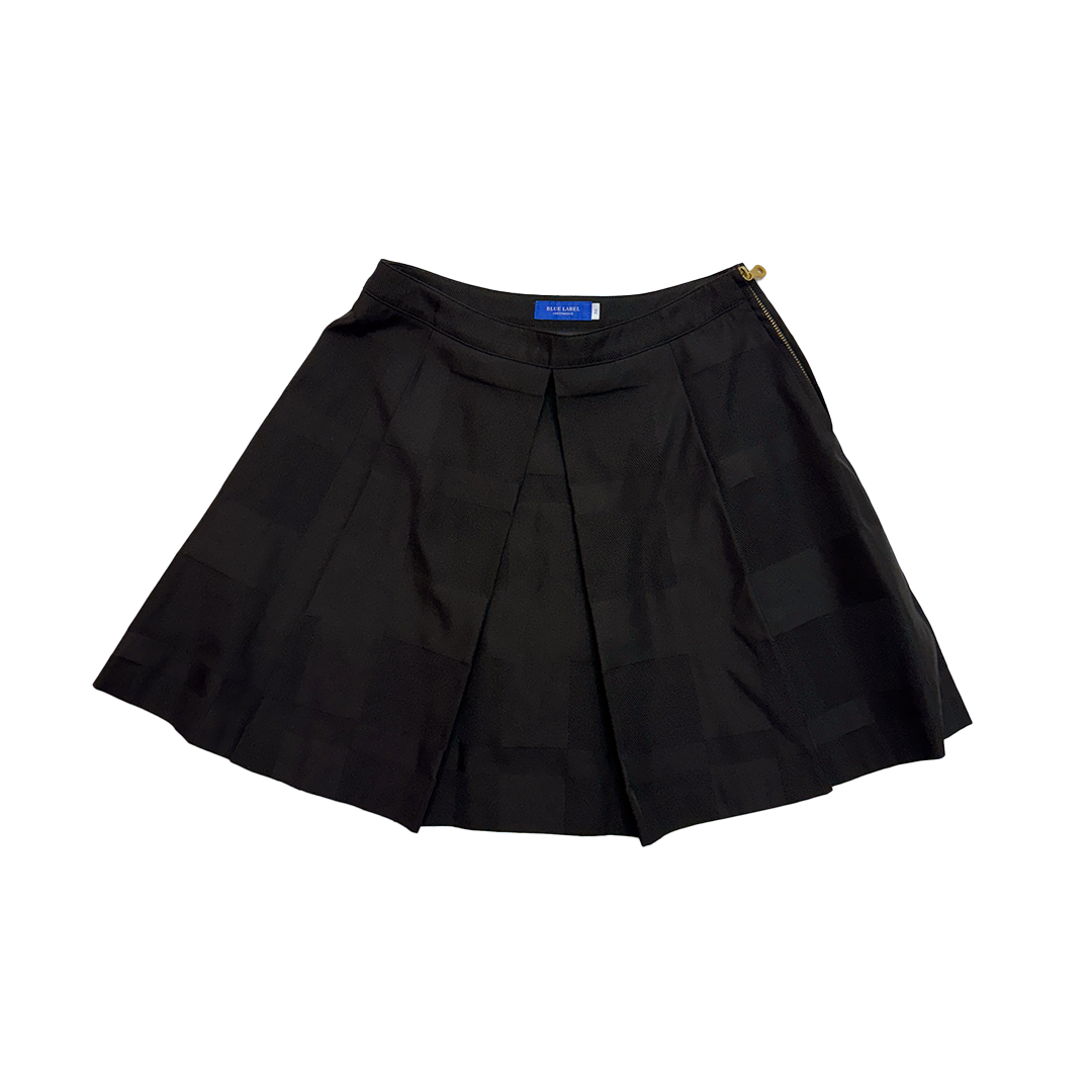 Burberry Nova Check Black Skirt (38 - S)