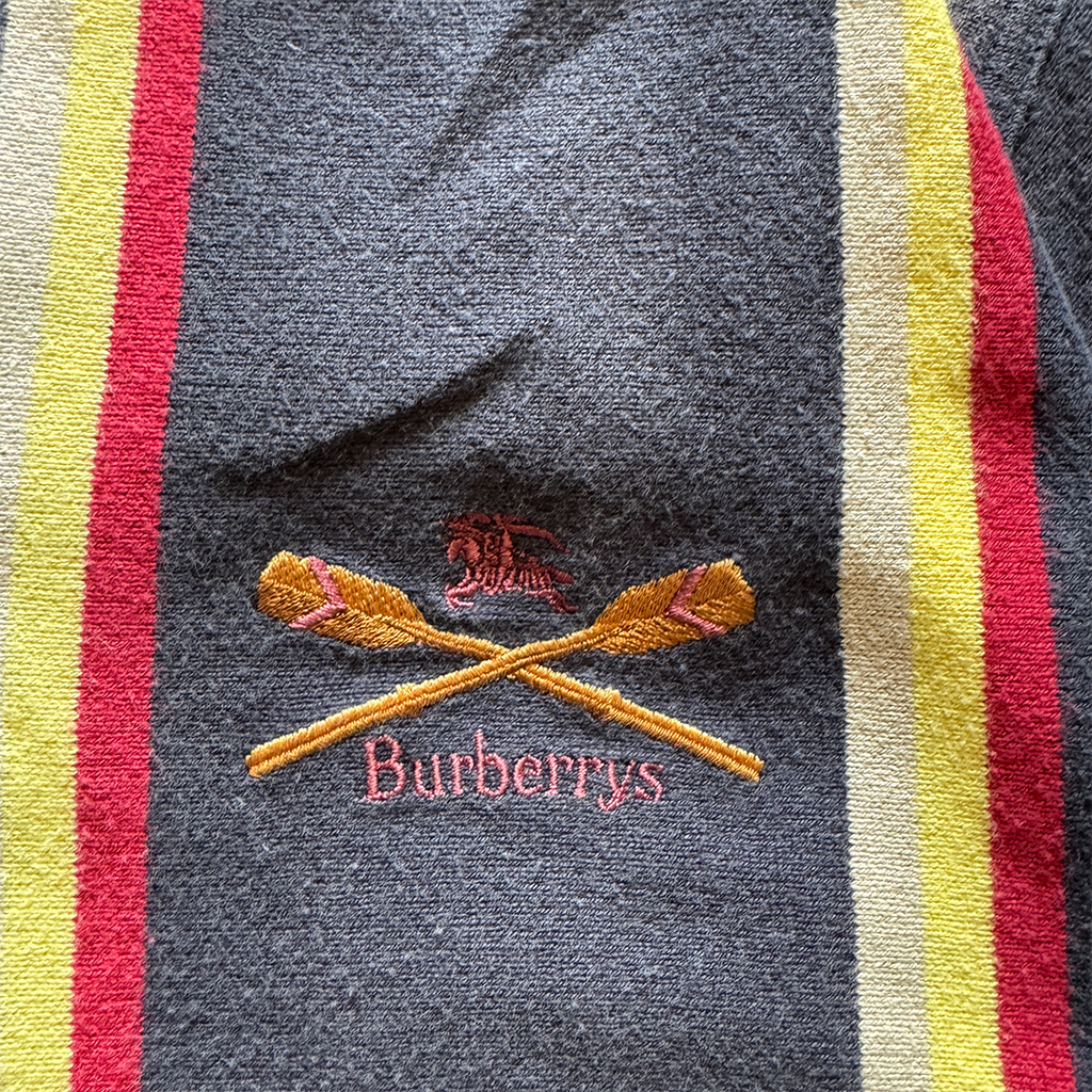 Burberry Vintage Striped Polo (M)