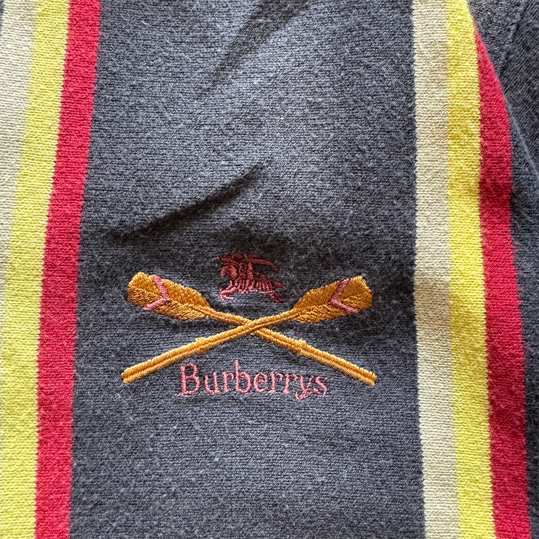 Burberry Vintage Striped Polo (M)