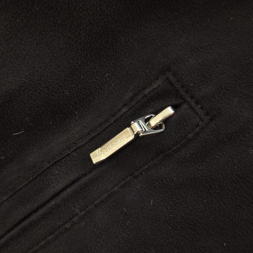 Burberry Black Label Driver Knit Zip-Up Sweater (S)