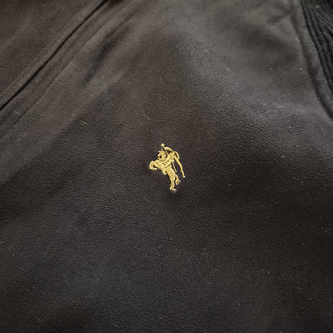 Burberry Black Label Driver Knit Zip-Up Sweater (S)