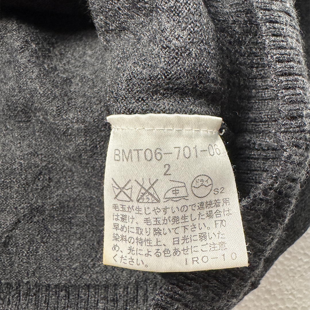 Burberry Black Label Women's Dark Grey Knit Sweater (2)