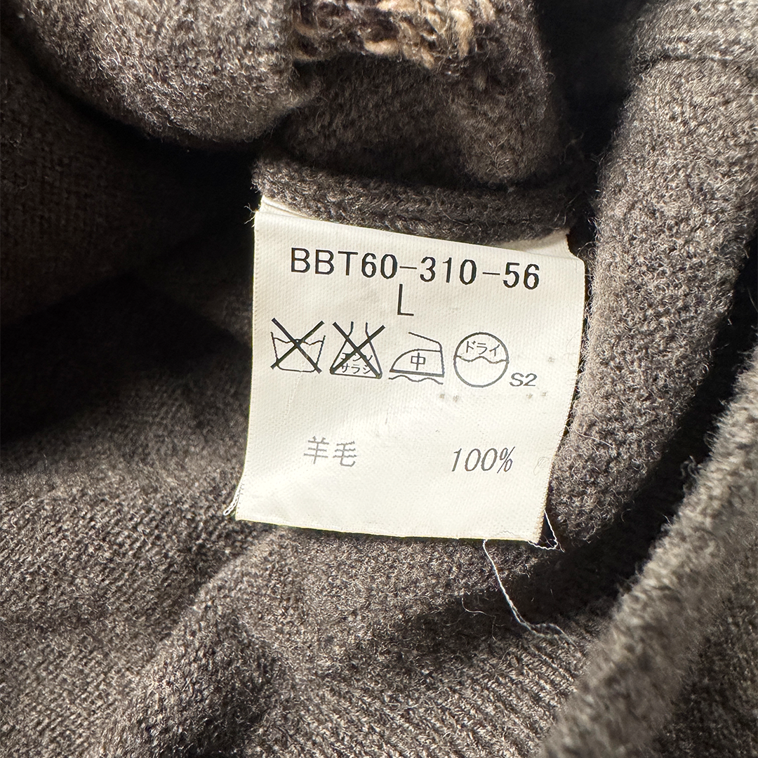 Burberry London Tartan Check Zip Up Sweater (L)