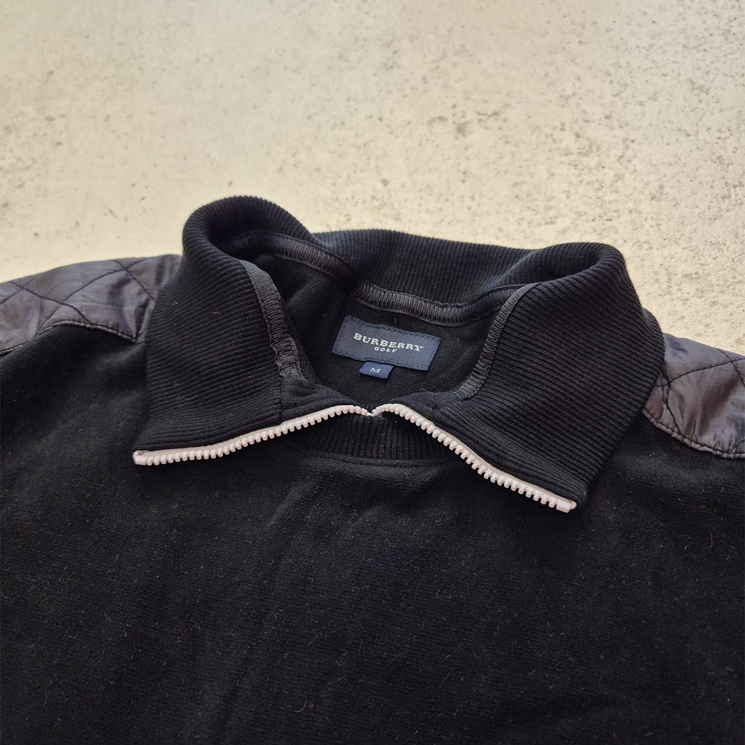Burberry Golf Black Sweater (M)