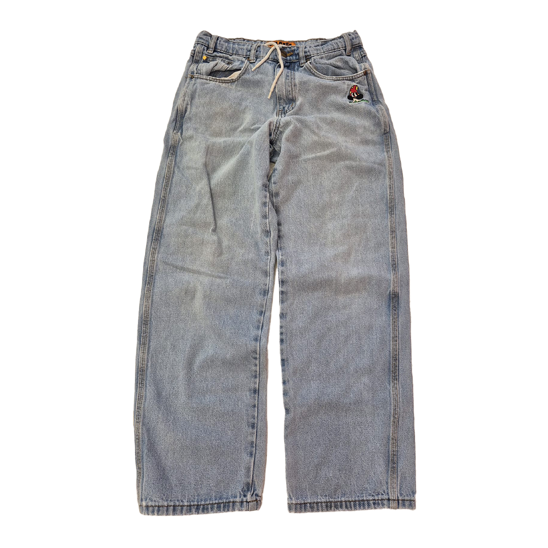Butter Goods Relaxed Baggy Pants Blue (28)