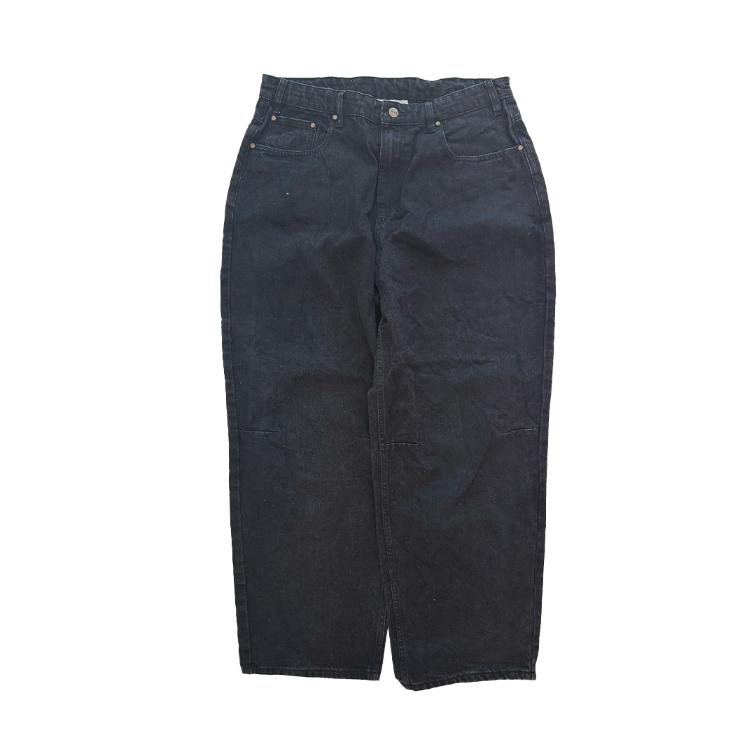 Butter Good Black Baggy Denim Pants (34)