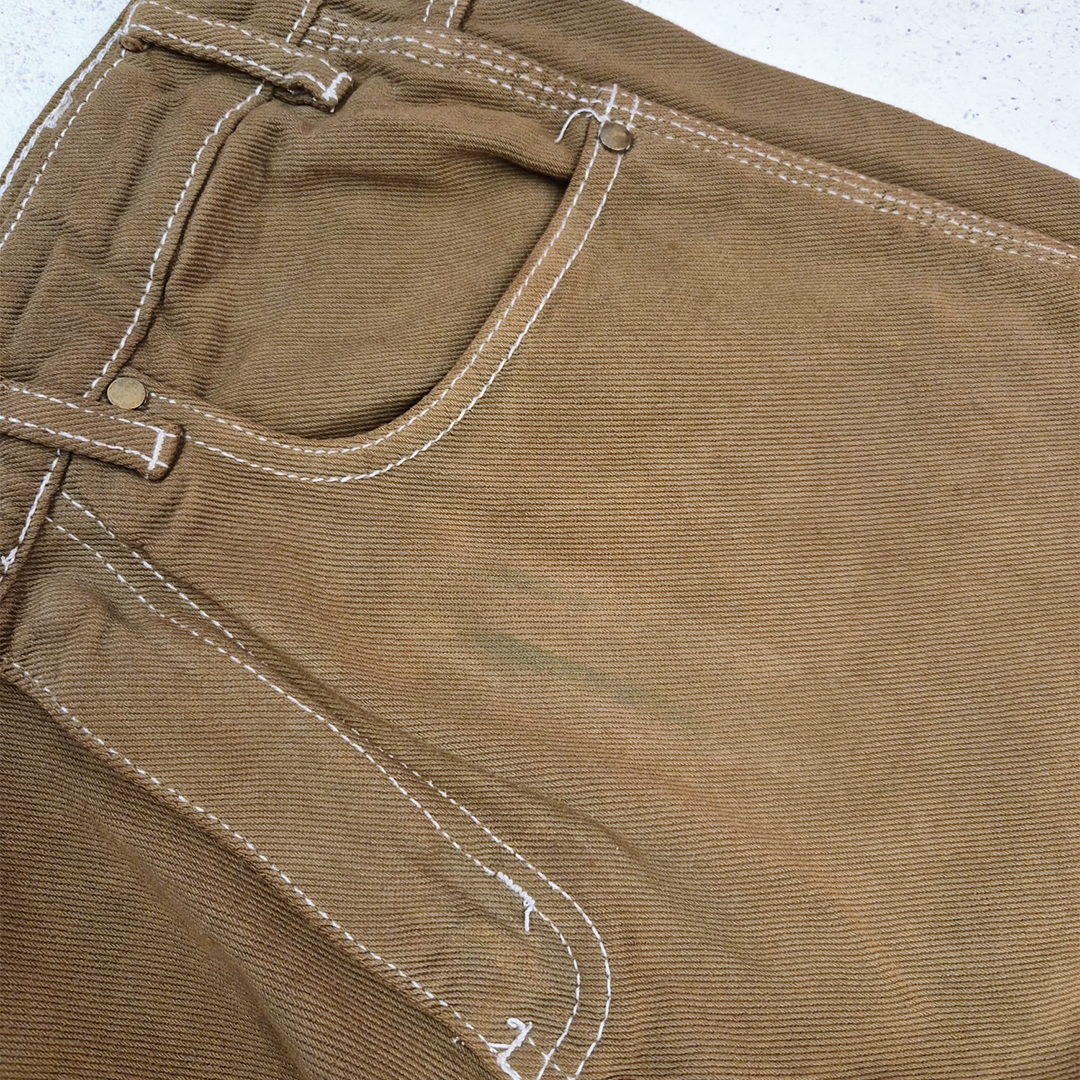 Butter Goods Brown Baggy Carpenter Pants (28)