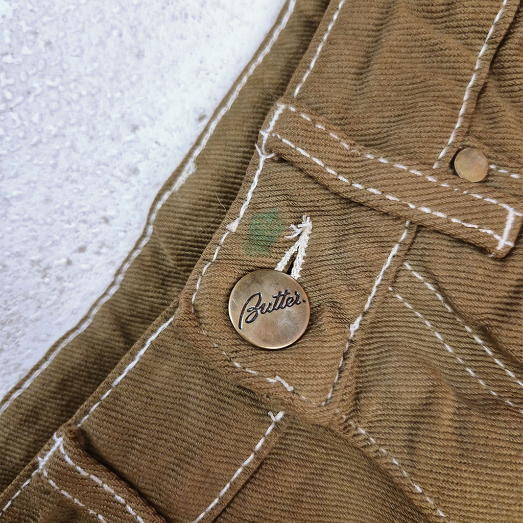 Butter Goods Brown Baggy Carpenter Pants (28)