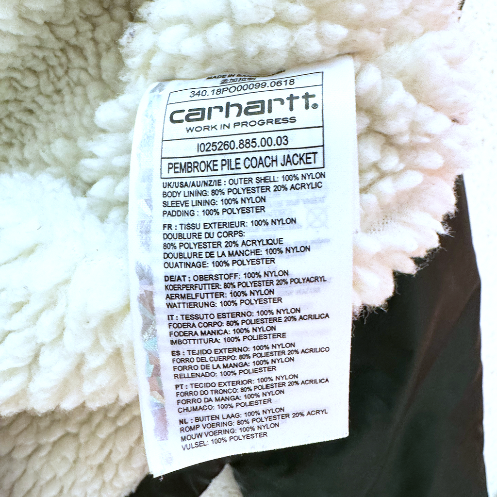 Carhartt Pembroke Pile Coach Jacket (M)