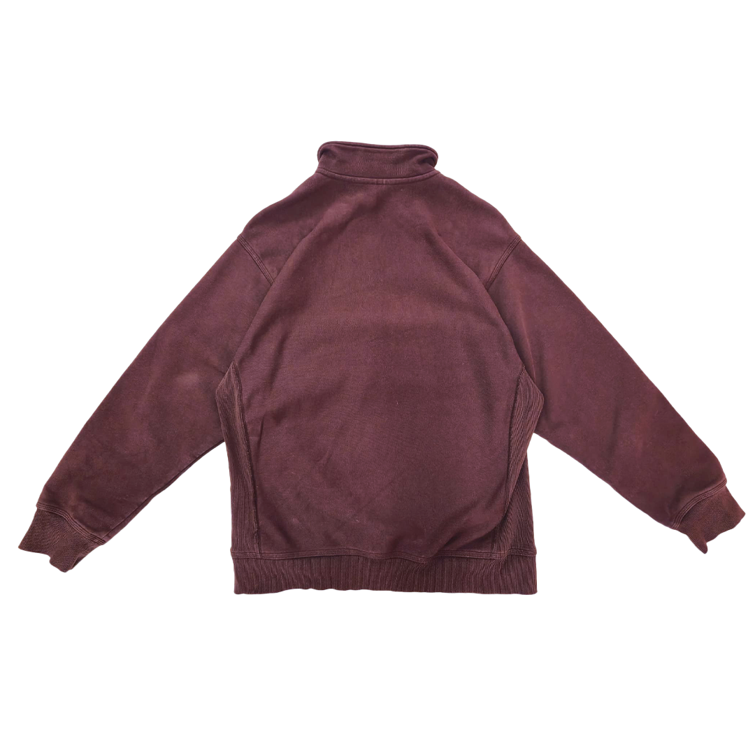 Carhartt Red 1/4 Zip Sweater (M)