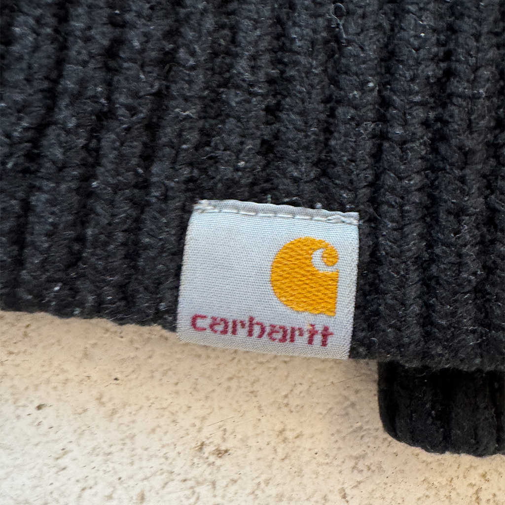 Carhartt Grey and Black Alvin Sweater (S)