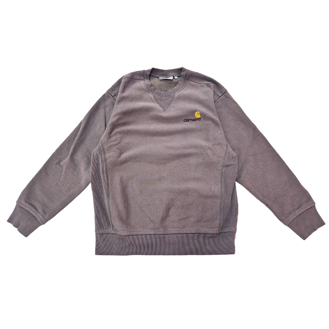 Carhartt American Script Purple Sweater (XS)