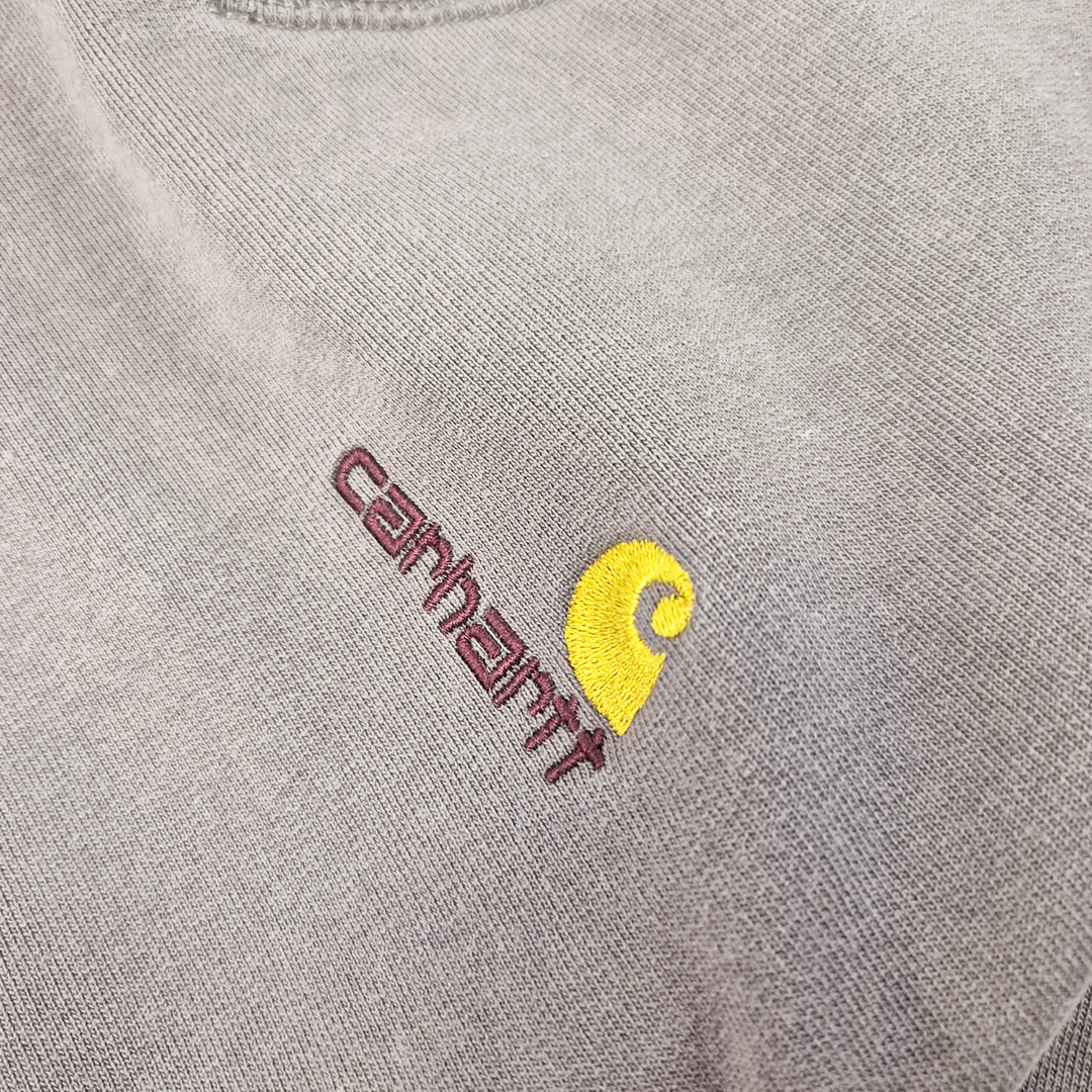 Carhartt American Script Purple Sweater (XS)