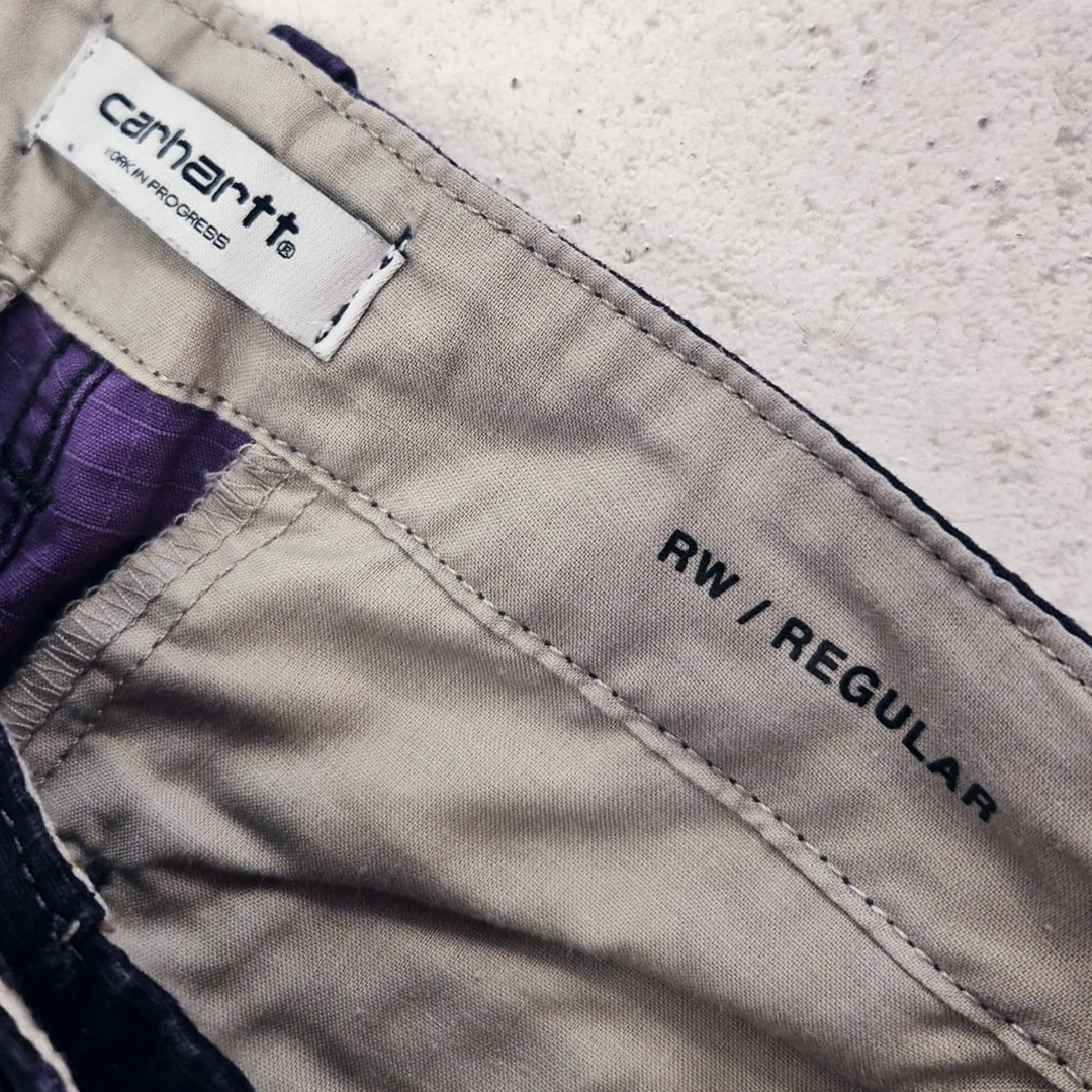 Carhartt Purple Black Cargo Pants (-)