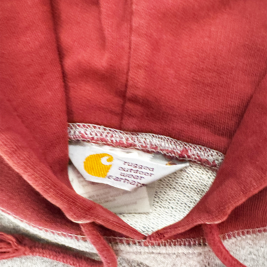 Carhartt Red and Gray Hoodie (S)