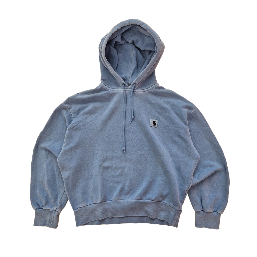 Carhartt Blue W Hooded Nelson Sweatshirt Hoodie (S)