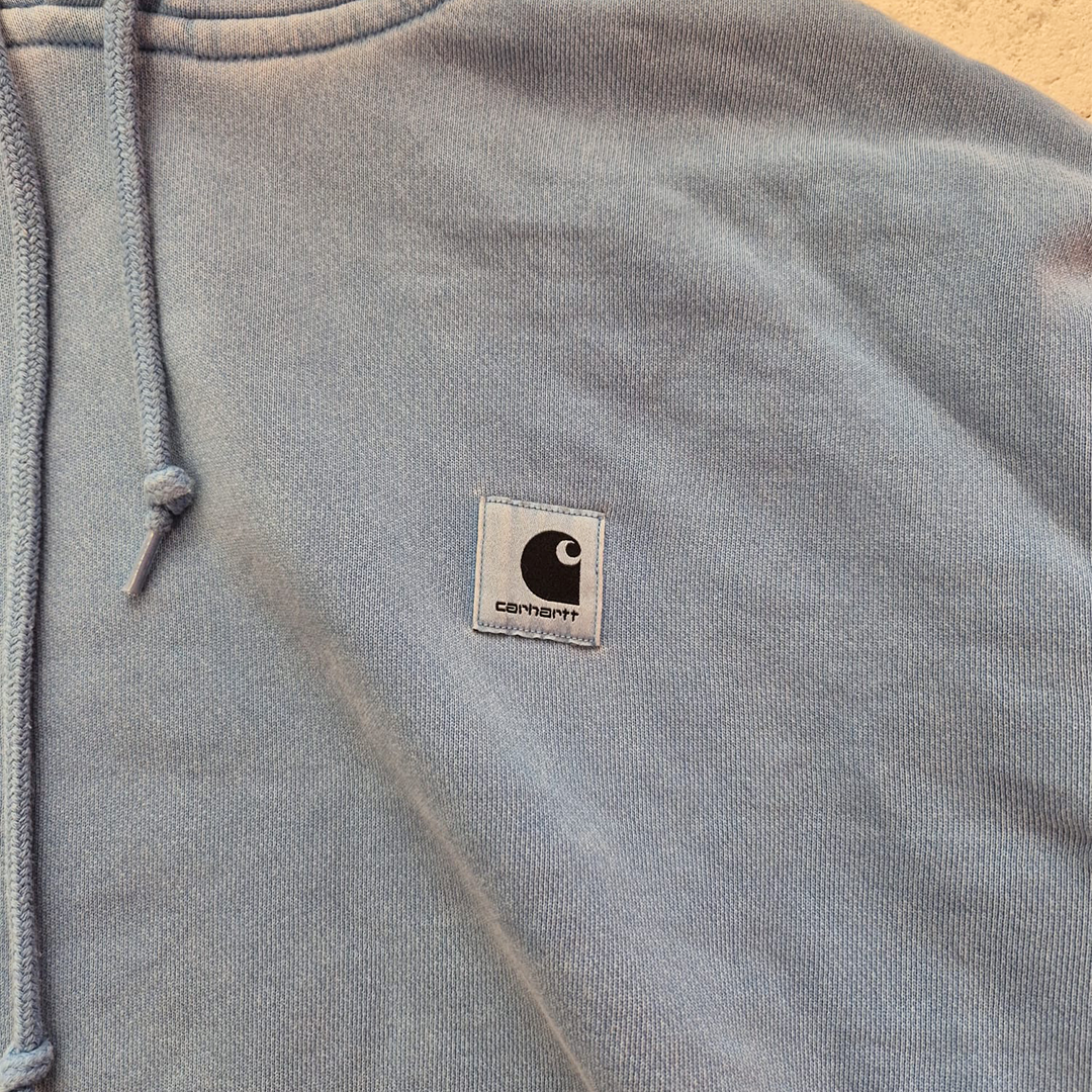 Carhartt Blue W Hooded Nelson Sweatshirt Hoodie (S)