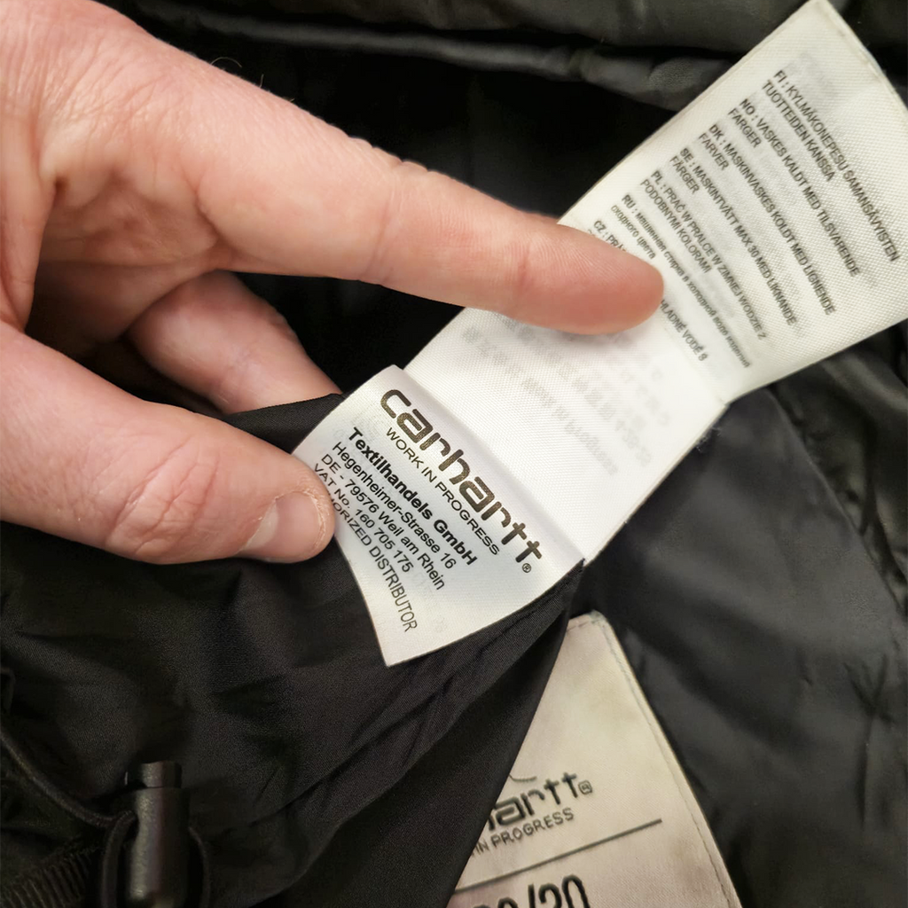 Carhartt Deming Black Puffer Jacket (M)
