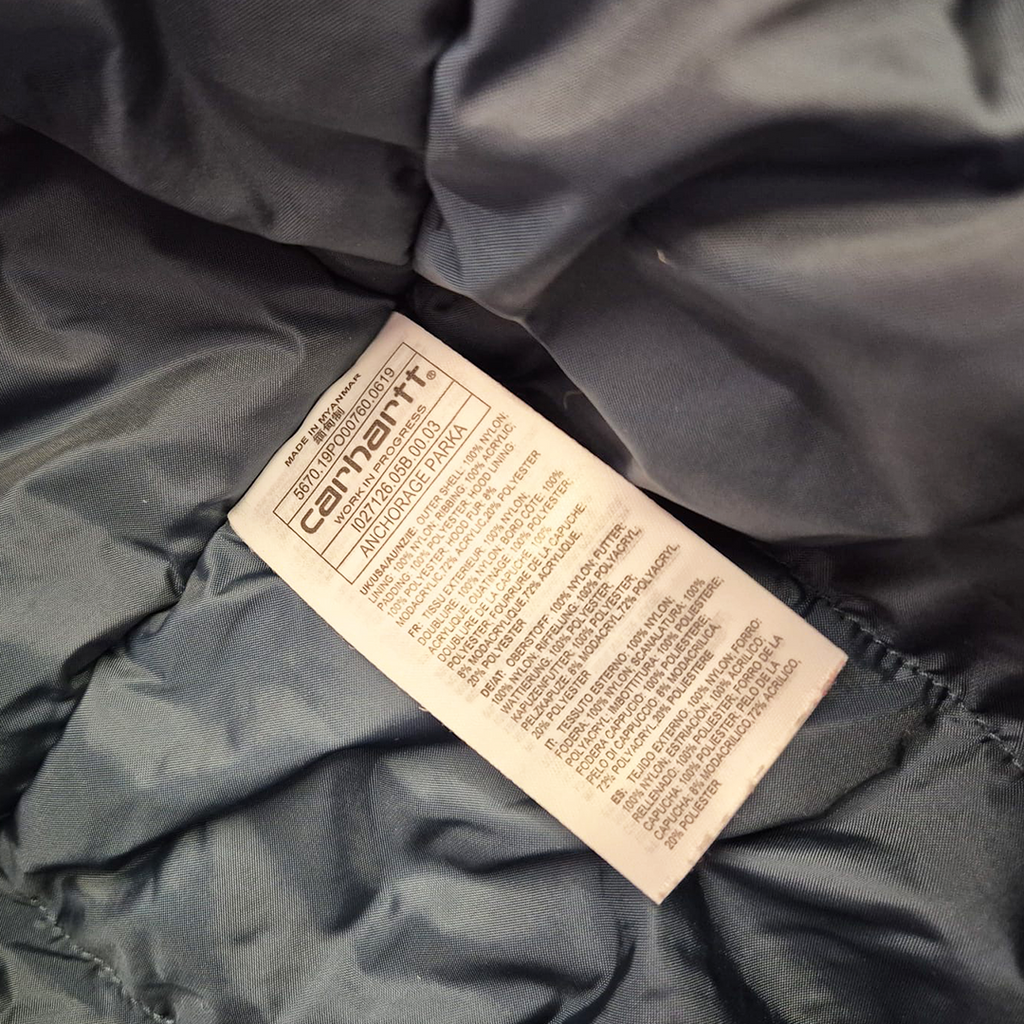 Carhartt Blue Anchorage Parka (M)