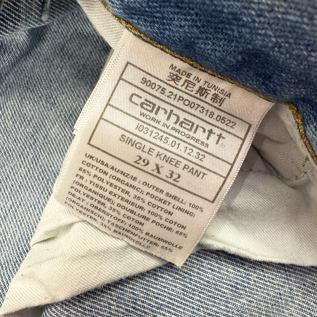 Carhartt Blue Single Knee Pants (29x32)