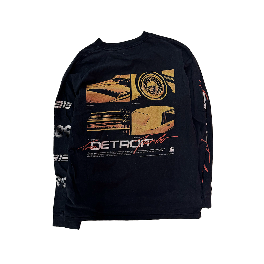 Carhartt Detroit WIP Black Long Sleeve (L)