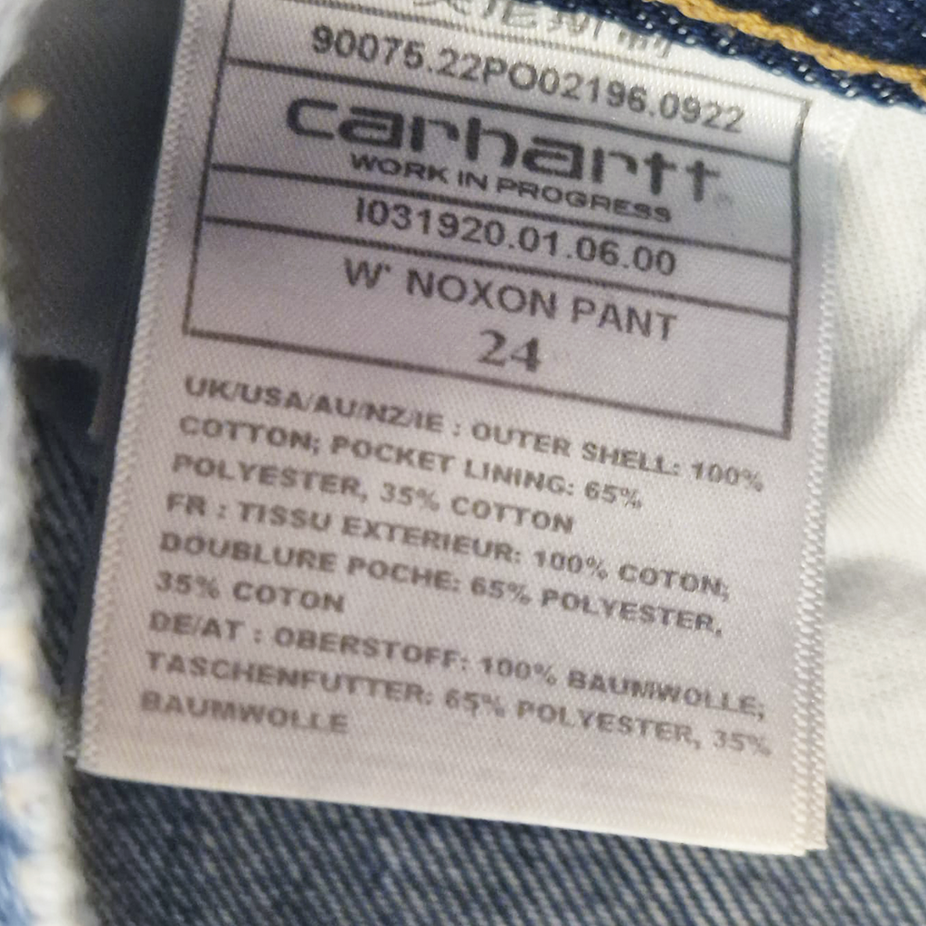 Carhartt Noxon Blue Pants (24)