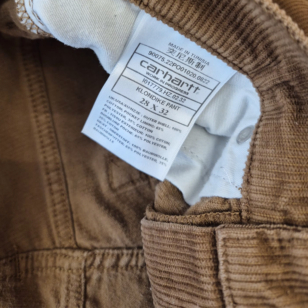 Carhartt Corduroy Brown Pants (28x32)
