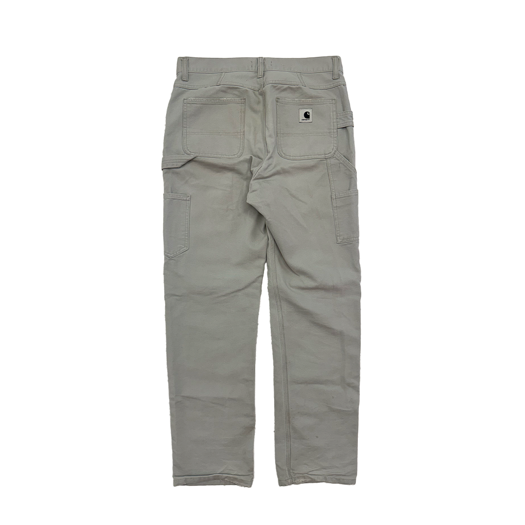 Carhartt W Beige Miggy Double Knee Pants (29)