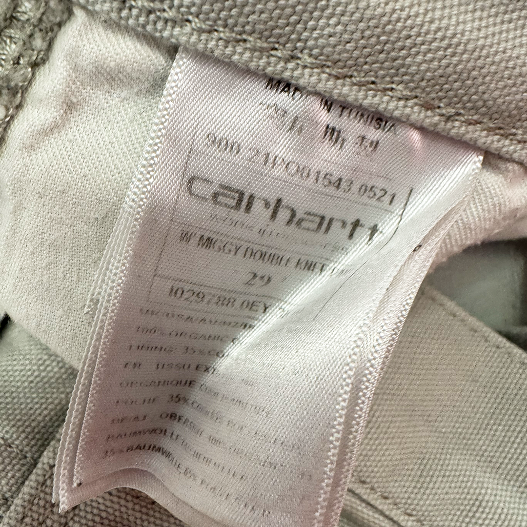 Carhartt W Beige Miggy Double Knee Pants (29)