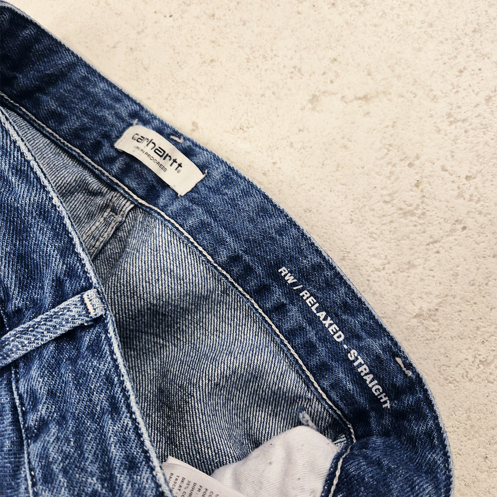 Carhartt Pierce Straight Blue Pants (24)